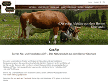 Tablet Screenshot of casalp.ch